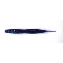 Рибальська приманка силіконова, Taipan Rain Worm, 3,8 дюйма, 8шт/уп, колір №04 Violet
